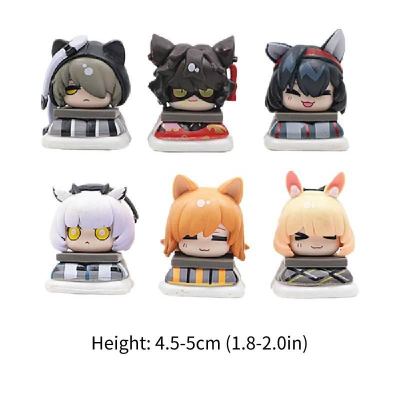 Очаровательная спящая фигурка Arknights Амия Любимица фанатов ПВХ Коллекционная