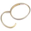 VIONNET Oro Veronica overlay design Bangle goldUsed