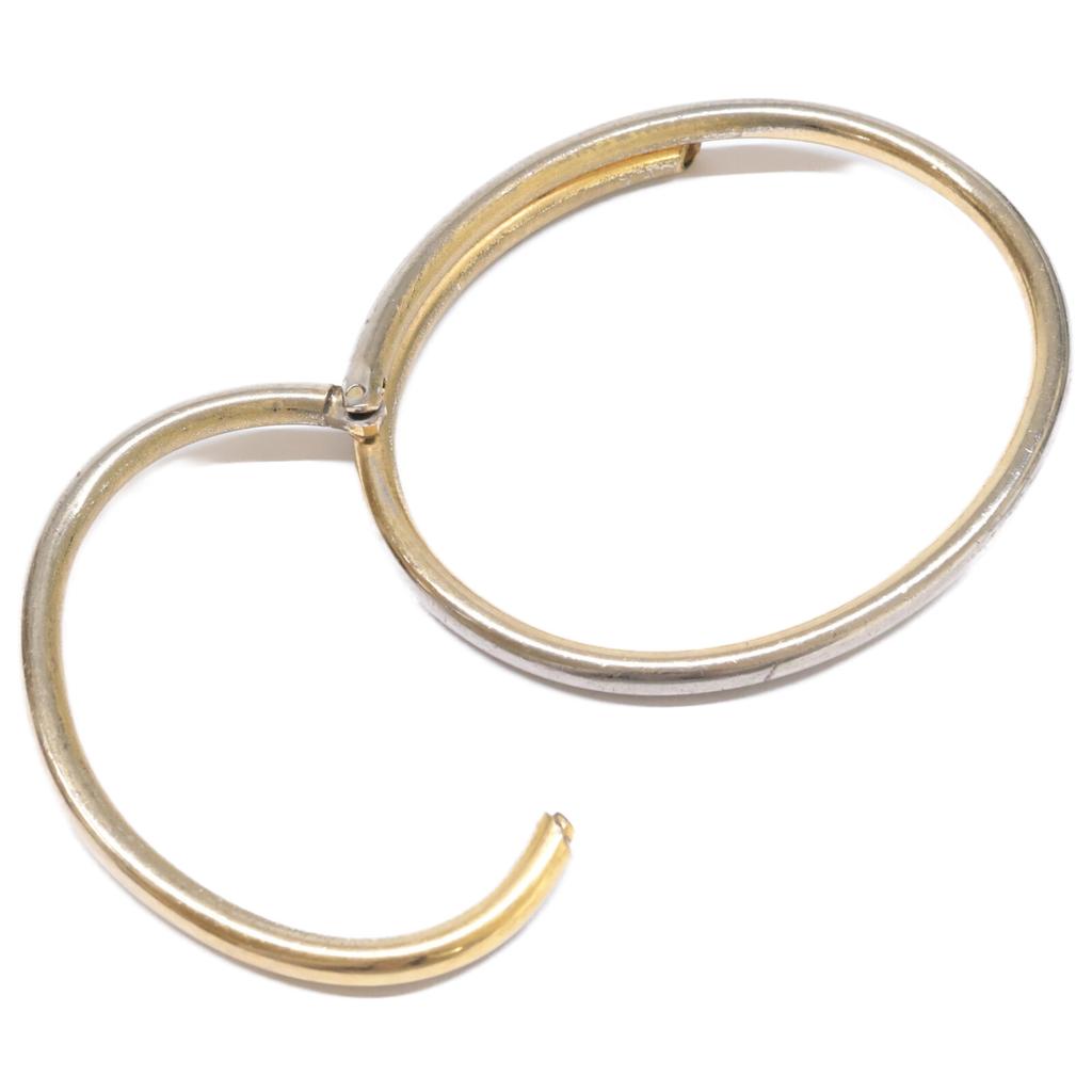 VIONNET Oro Veronica overlay design Bangle goldUsed