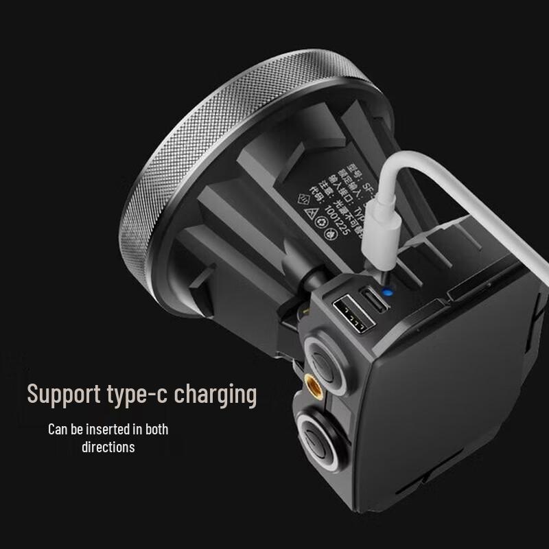 SkyFire Ultra-Bright Rechargeable LED Headlamp