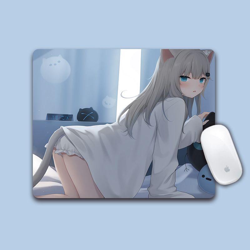 Mouse Pad Small Lock Ins Good-looking Custom Cute Two-Dimensional Animation E-Sports Games Notebook Wristband