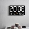 Large Screen Multi-Functional Weather Clock with Barometric Pressure, Temperature, and Humidity Sensor