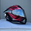 Flip-Up Motorcycle Helmet With Dual Visors ABS Full Face Men Women Scooter Riders