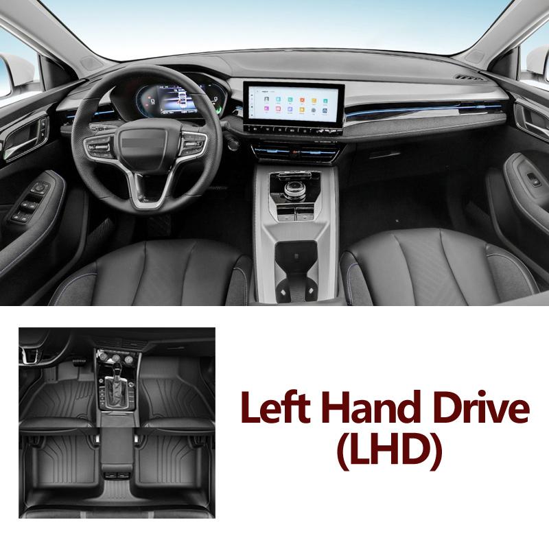 LHD TPE For MG5 EV EP22 2020~2025 Roewe Ei5 Car Floor Mat Waterproof Foot Pad Anti-dirty Carpet Liner Rug Interior Accessories