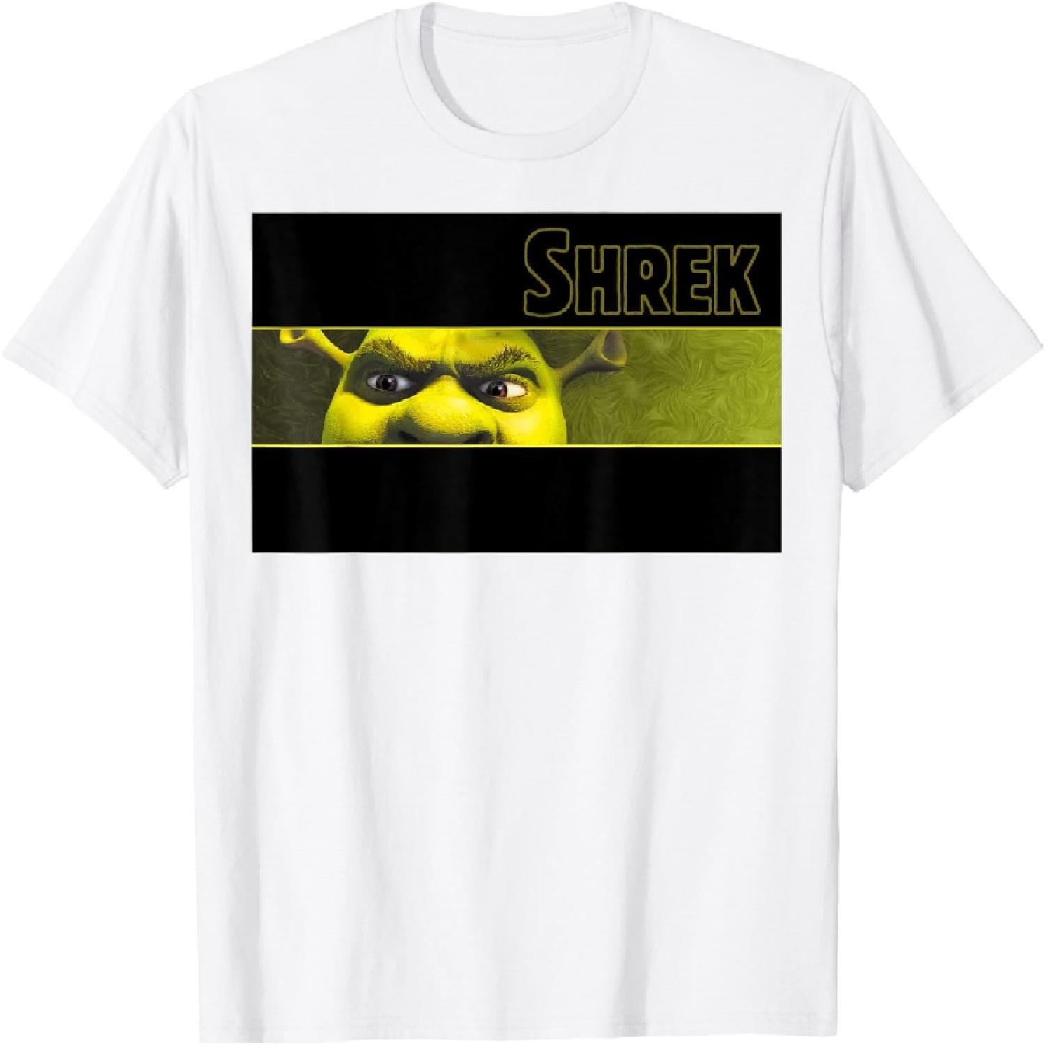 Футболка с глазами Шрека от DreamWorks XXXXXL белый