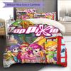 PopPixie poster Bedding Quilt Set Quilt Cover Pillowcase Home Decoration Birthday Gift (1 * duvet cover + 2 * pillowcase, without core)