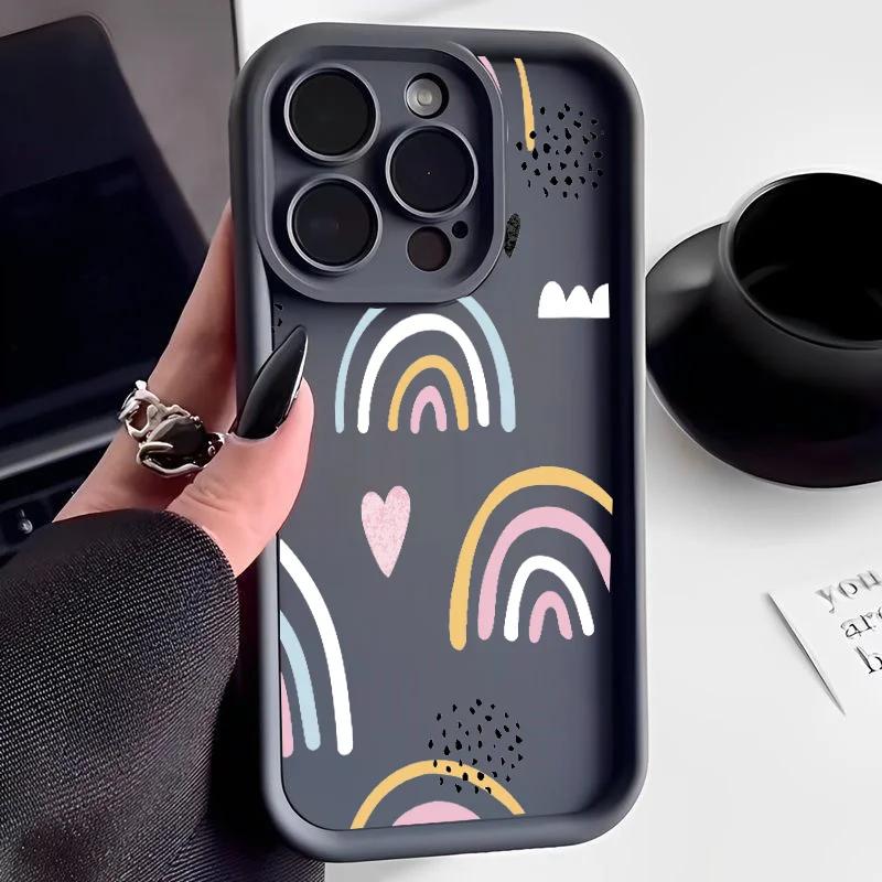 Graffiti Love Heart Case For Xiaomi POCO X7 X6 Pro X5 M7 M6 F5 F7 Mi 15 Ultra 14T Pro 14 13T 12 13 11 Lite 5G NE 12T Silicone