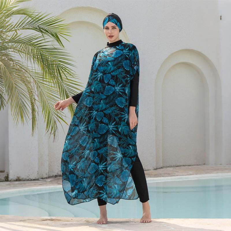 Modest Full Coverage Swimwear Set Women