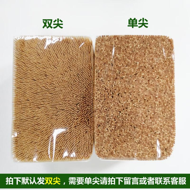 ZISIZ Premium Double-Ended Disposable Toothpicks