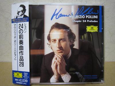 CD POLLINI (MAURICHIO); CHOPIN - Chopin: 24 Preludes POCG9957 Japan Classical Used