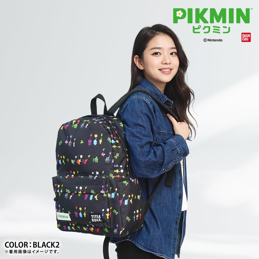 [TITLE ROLE] Pikmin Backpack, Otchin Tansaku, 2 Sizes Available, A4 Size, PC Storage, Large Capacity, Bellmark