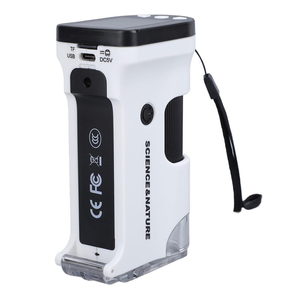 2.0 Inch Microscope for Kids with LED Lighted 800X HD 1080P 960 X 240 Portable Pocket Microscope