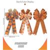 Butterfly Knot Thanksgiving Hanging Door Decoration Handmade Polyester Ribbon Bowknot Ornament Festives Accessories