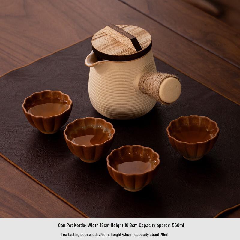 

Hearth Tea Pot Set with Petal Cups