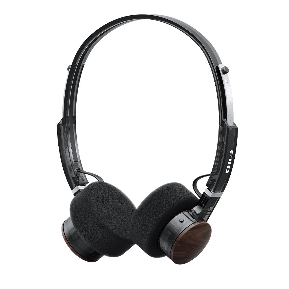 FIIO EH11 Bluetooth On-Ear Headphone Hi-Res Audio LDAC 30h Battery Lightweight Retro Design Dual Device App EQ HiFi Headset