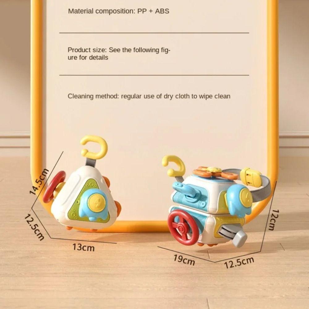 Parent-child Interactive Montessori Sensory Toys Puzzle Baby Busy Cube  Newborn Gift