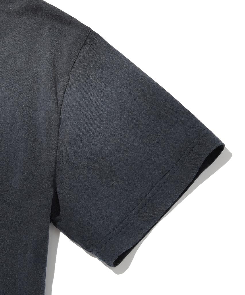 Seuweideu Pocket Cropped Tee [Washing Navy]