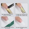 Professional Steel Nail Art Shaping Tweezers Clamp Nail Clip For Precise Manicure Control Comfortable Ergonomic Grip