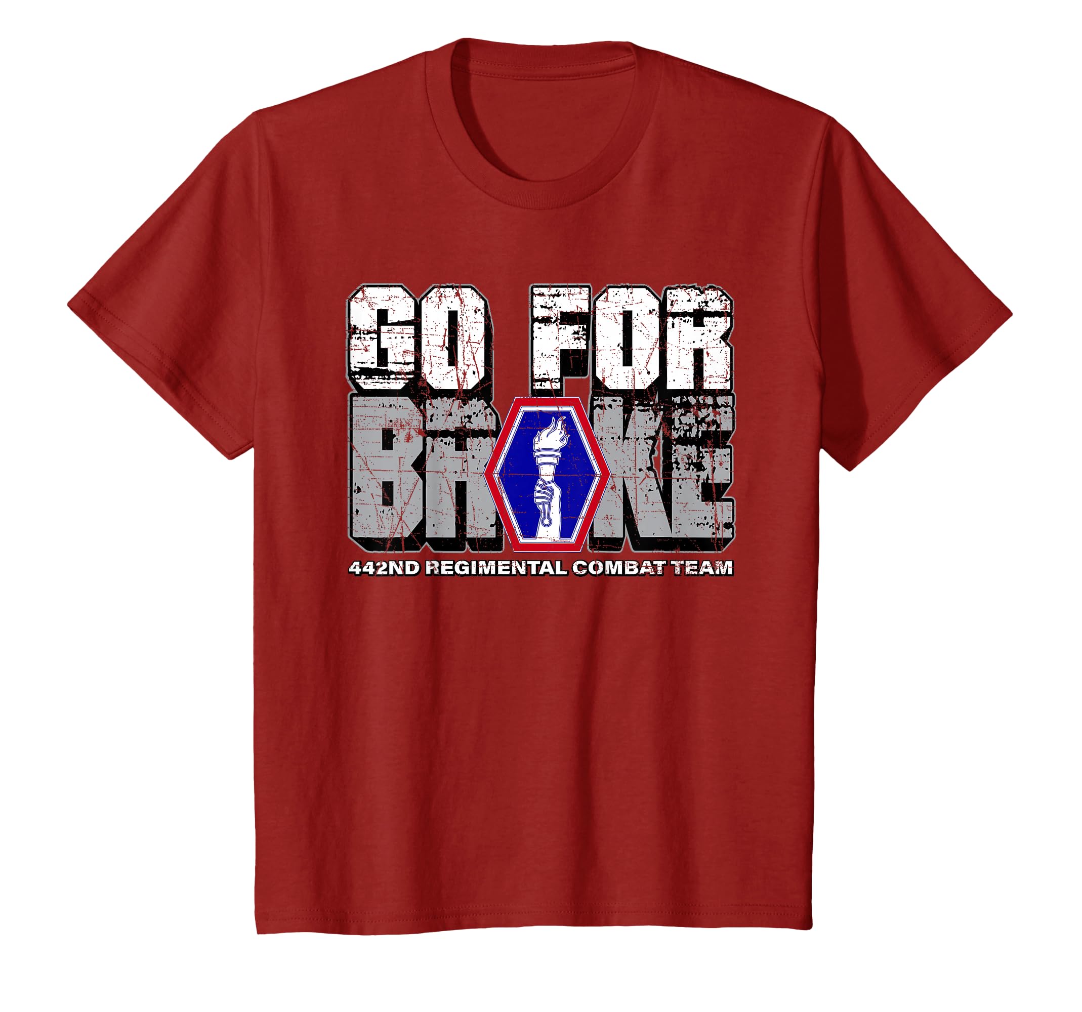 American Marauder: 442nd Regimental Combat Team Go For Broke T-Shirt