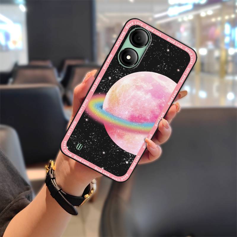 Waterproof Graffiti Phone Case For ZTE Blade A33s Cute Silicone Shockproof Full Wrap Dirt-resistant Protective TPU