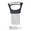 Helpful Onion Holder Good Toughness Comfortable Grip Convenient Durable Guide Slicing Cutter Cooking