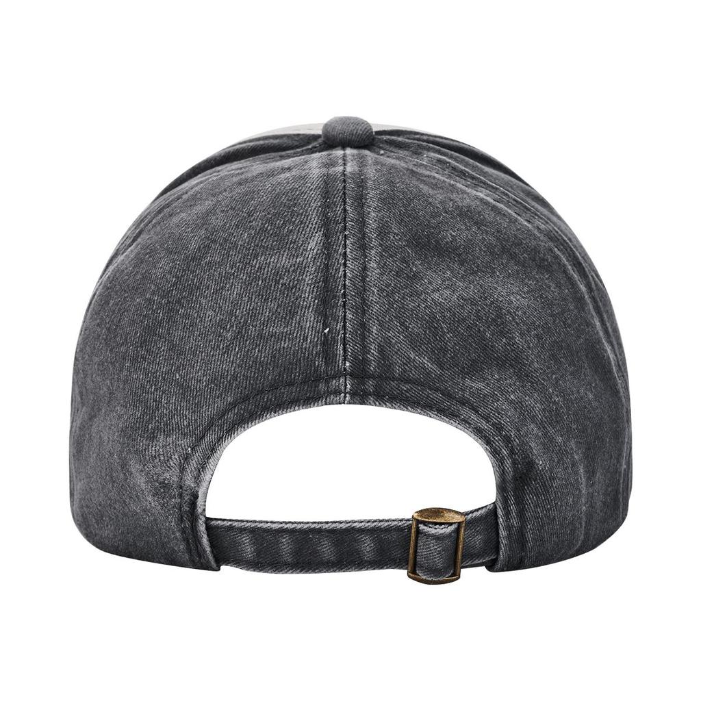 Fernando Alonso Signature Baseball Cap Adjustable Washed Vintage Cotton Denim Distressed Hat for Women Unisex