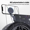 ABS Car Phone Holder Silicone Mobile Phone Mount Universal Phone Bracket  Vehicle Mount