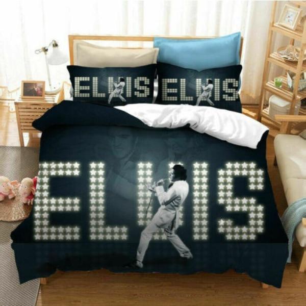 Bedding Kit, Male Star Series Size Three-Piece Quilt Cover