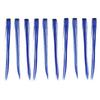 One-Piece Hair Clip Dark Blue Hair Accessories Gifts for Children 10Pcs 50x3.5cm