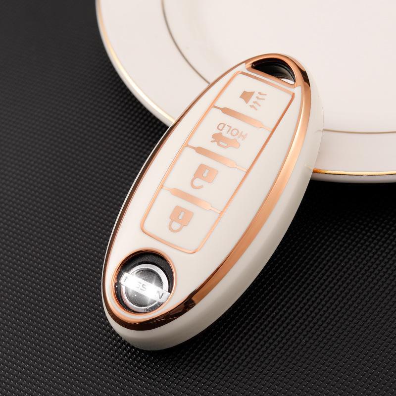 Nissan Key Shell sprādze priekš Sylphy, Teana, Qashqai, X-Trail, Kicks, Tiida, Bluebird