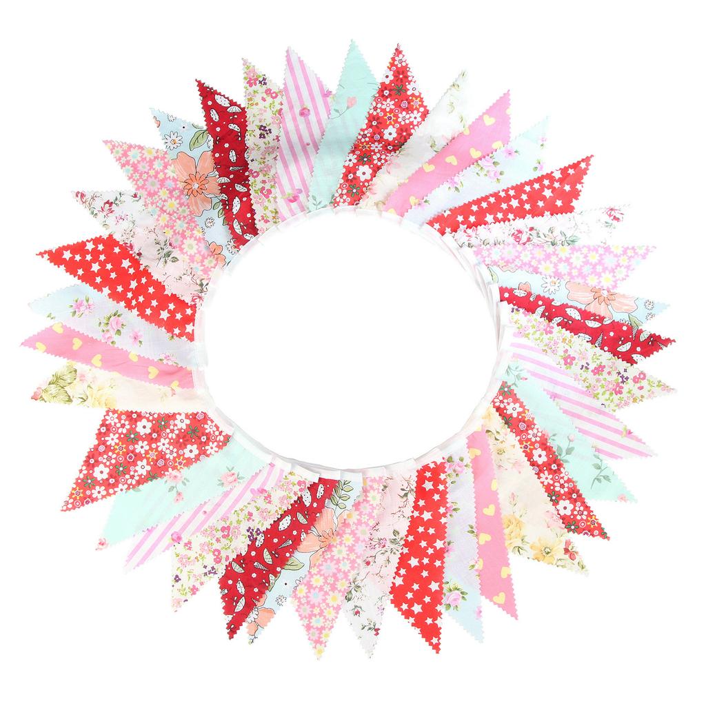 None Banner Height 17.46cm Total Length 10m Baby Showers Birthdays Cotton For Weddings Garden Parties Grand Openings