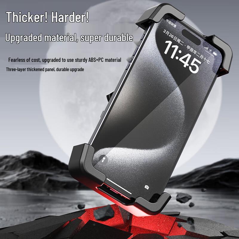 Motorcycle & Electric Scooter Rearview Mirror Phone Mount