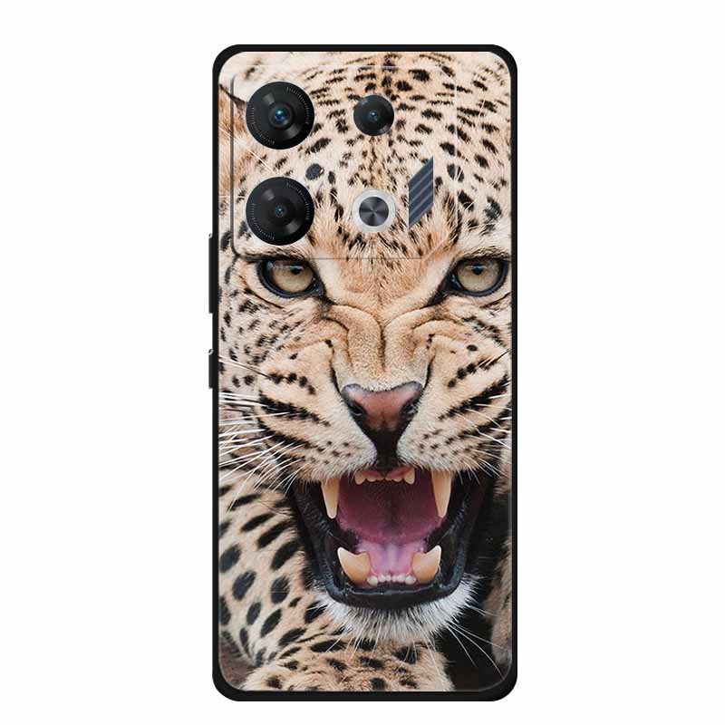 For Infinix GT 10 Pro Case Animals Soft TPU Silicone Phone Cases for Infinix GT10 Pro X6739 Back Cover Shockproof Wolf New Coque