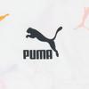 Puma Casual Sports Logo All-Over Print Crew Neck Short Sleeve T-Shirt Women Tops White 533152-02