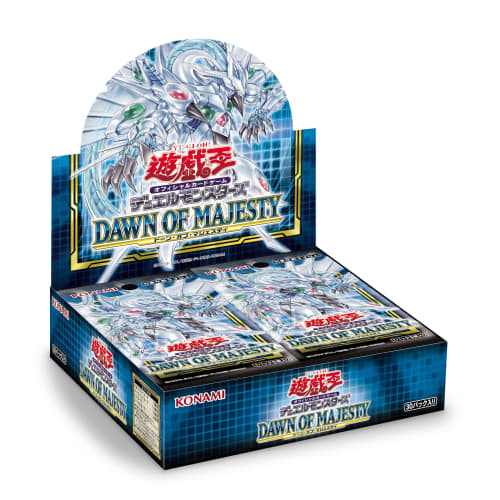 Yu-Gi-Oh! OCG Duel Monsters DAWN OF MAJESTY BOX (First Press Limited Edition) (+1 Bonus Pack Included) CG1725