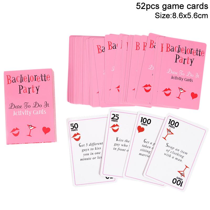 Bachelorette Party Games Balloon Penis Straw Gift Bride To Be Hen Night Supplies Wedding Bridal Shower Decoration Accessories
