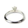 Used TIFFANY&Co. Ring setting Solitaire EU#46.5 Pt950Platinum/diamond 3.1g Platinum Platinum jewelry