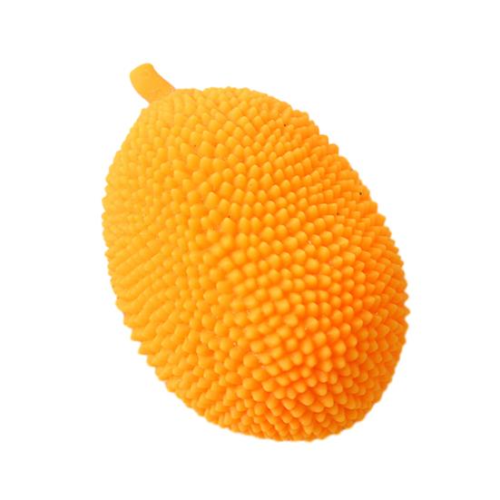 

Simulation Jackfruit Squeeze Toy Anxiety Relief Soft Stress Ball Decompression Simulated Fruit Sensory Toy Hand Exercise Tools помаранчевий