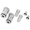 Ball Lock Keg Post Parts Stainless Steel Poppets Springs Gas Liquid 19 32in‑18 Female Thread