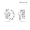 Swarovski Rhodium Hoop Earrings 5753572