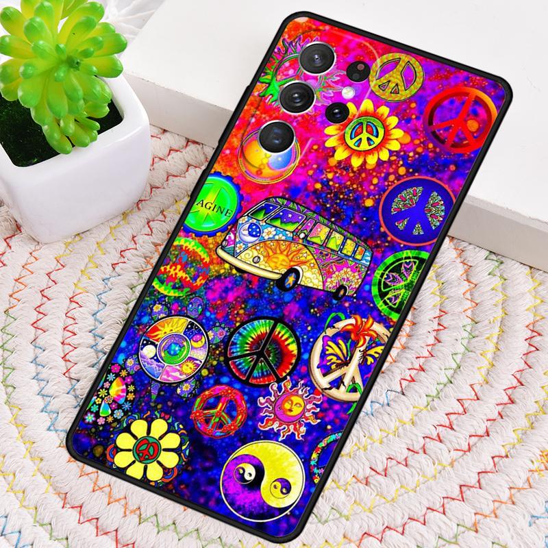 Peacr N Luv Flower Power Slumber Party Phone Case For Samsung Galaxy note 10 pro S26 S25 S24 S23 S22 S21 Plus Ultra Cover