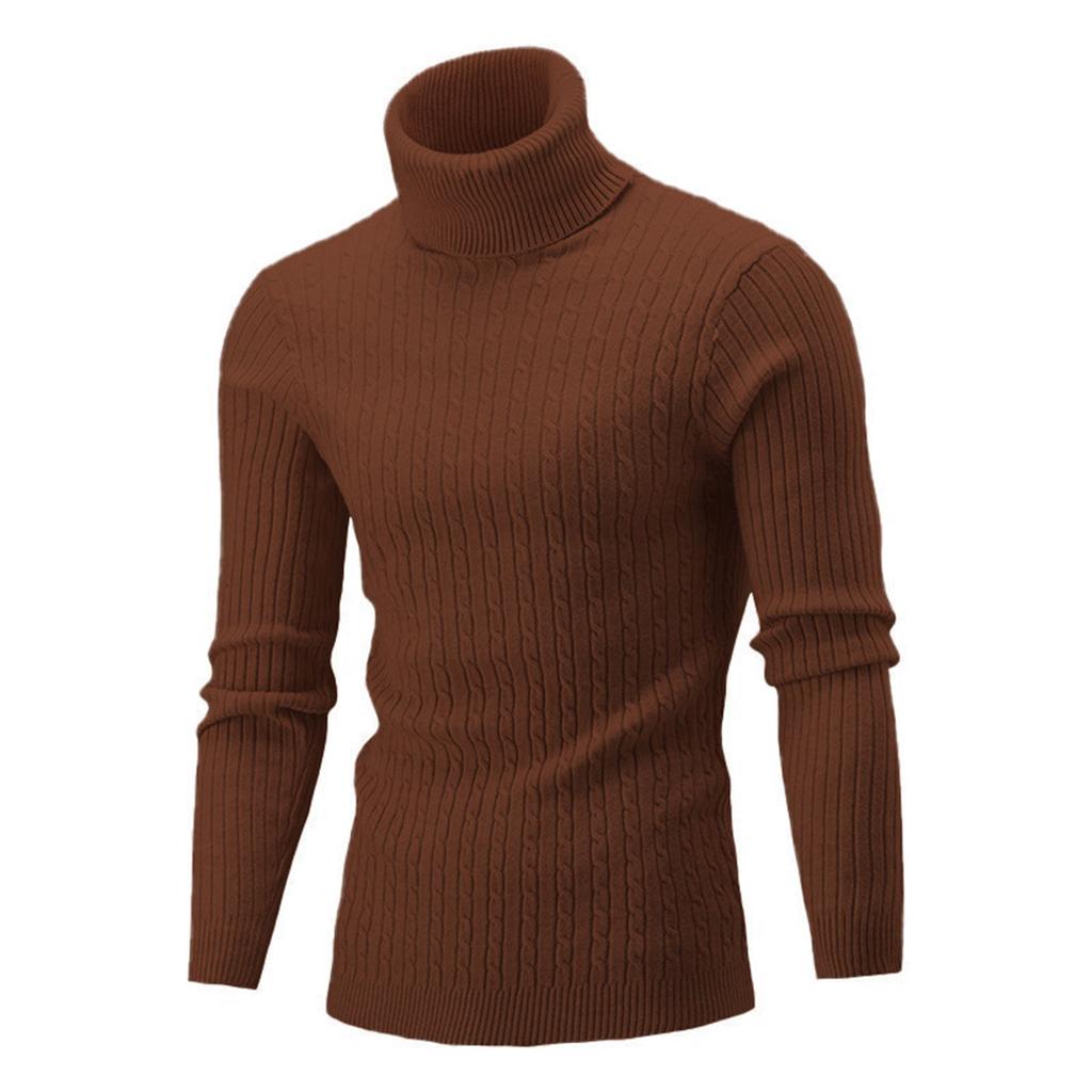 Men's Color Turtleneck Sweater