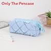 Korean Style Cute Candy Color Pencil Case With Large Zipper For Students And Makeup Storage
