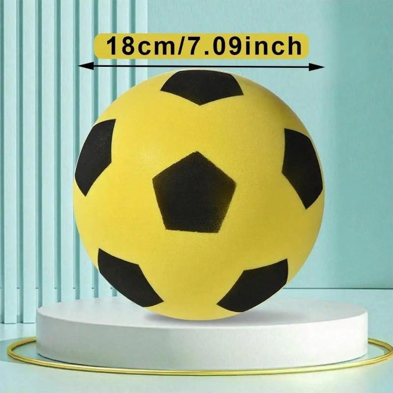 Pallone da Calcio in Schiuma Silenzioso Morbido Alta Rimbalzante Allenamento Silenzioso Indoor