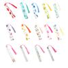 Resin Bookmarks Handmade Transparent Dried Flower Student Stationery School Supplies Ruler Bookmark for Women Adults Kids