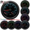 7 Color LED 85mm 3 In 1 Gauge Tachometer Oil Pressure 0-10Bar Water Temp 40-120℃ 3000~8000rpm Tacho Gauge Boat Car  9-32V