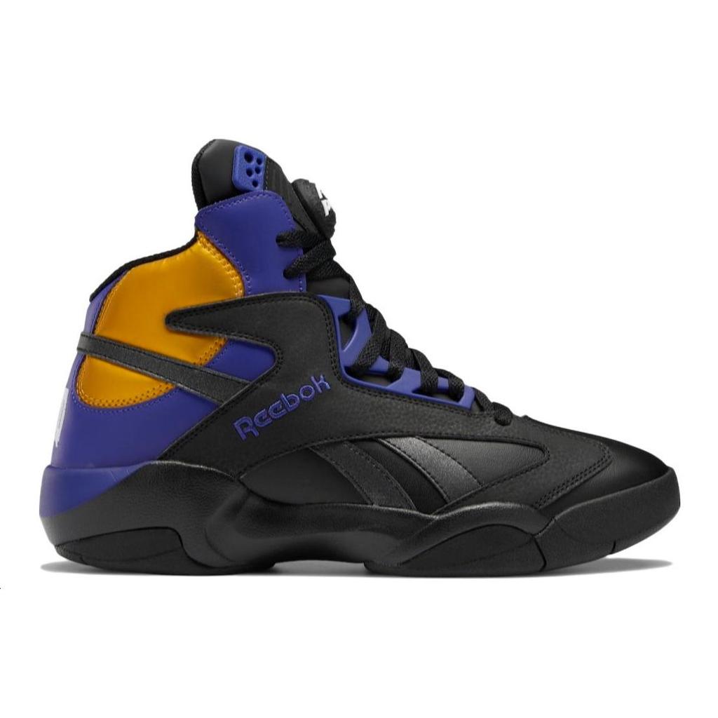 Reebok Shaq Attaq LA To LA Men Sneakers Black Core-Black Bold-Purple GY7127