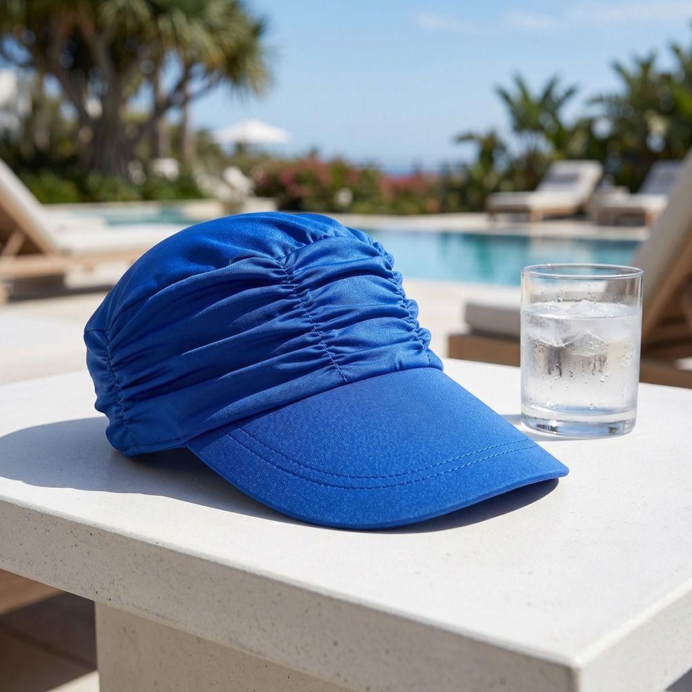 UV Protection Women Sun Hat Elastic Fit Summer Baseball Cap Casual Cooling Visor Cap Swimming