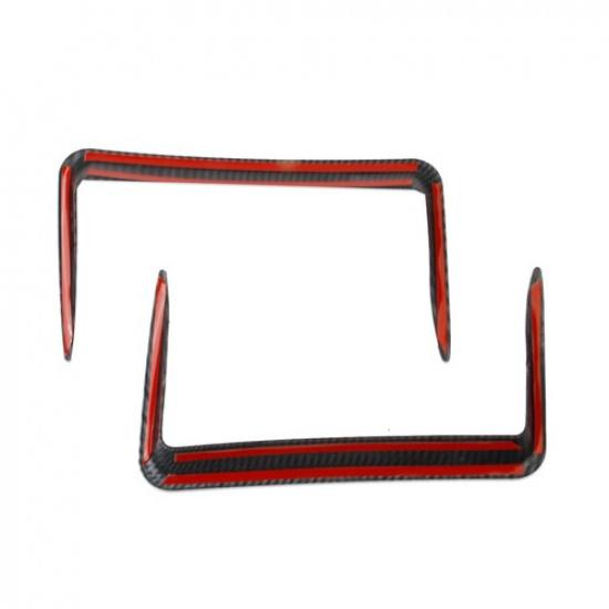 Frontstoßstange im Carbonfaser-Stil Nebelscheinwerfer-Lampenverkleidung für Nissan 350Z