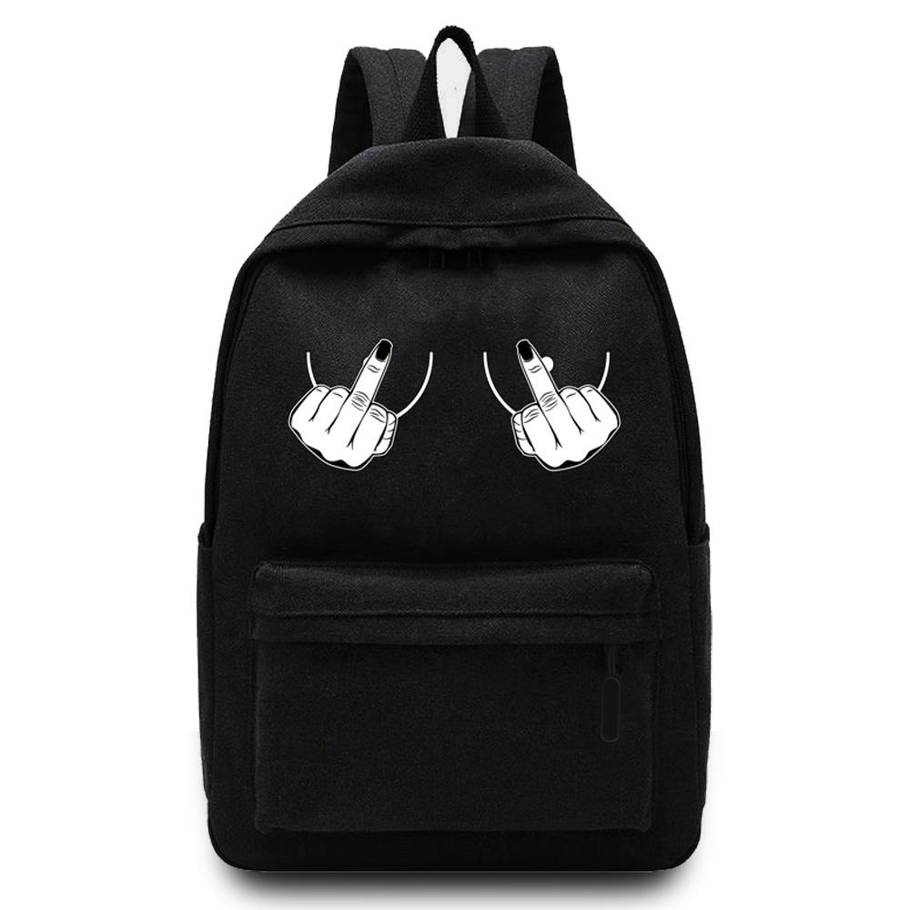 Women Shoulders School Bag Canvas Unisex Backpacks Sport Bag Chest Pattern Printed Casual Backpack Designer Laptop Backpack